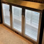 Triple Door Bar Chiller – Stainless Steel
