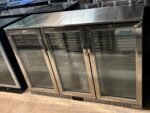 Triple Door Bar Chiller – Stainless Steel - Image 3