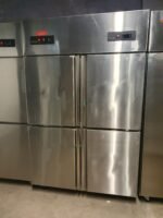 Double Stainless Steel Fridge and Freezer - Image 2