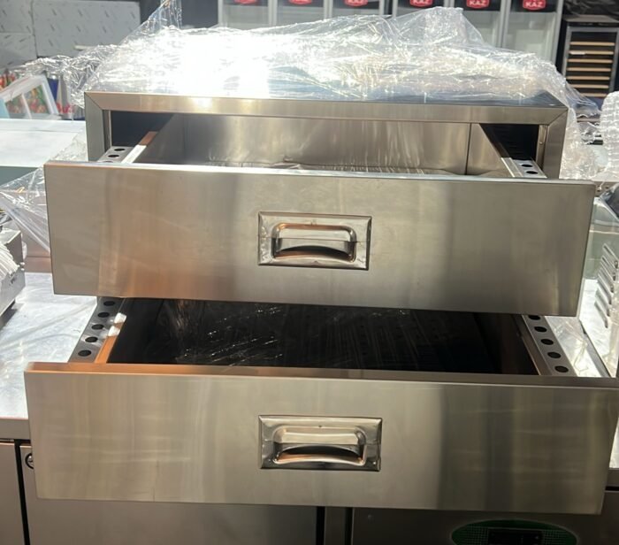 Electric Food Warmer Cabinet with Drawers - Image 4