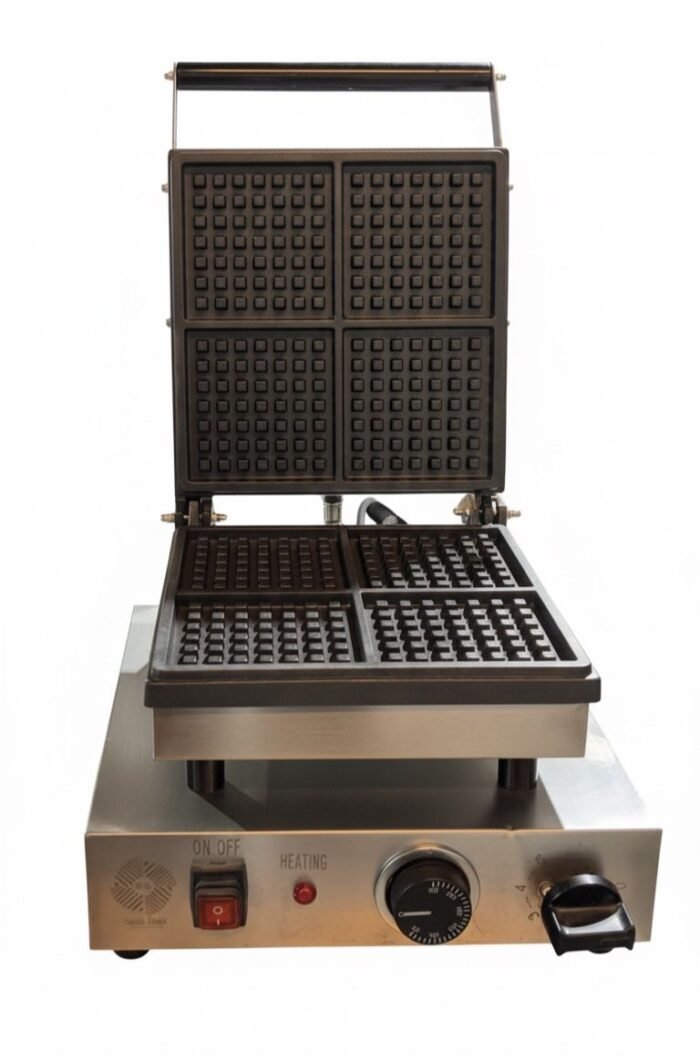 Belgian Waffle Makers – 4-Slice Nonstick Iron - Image 2