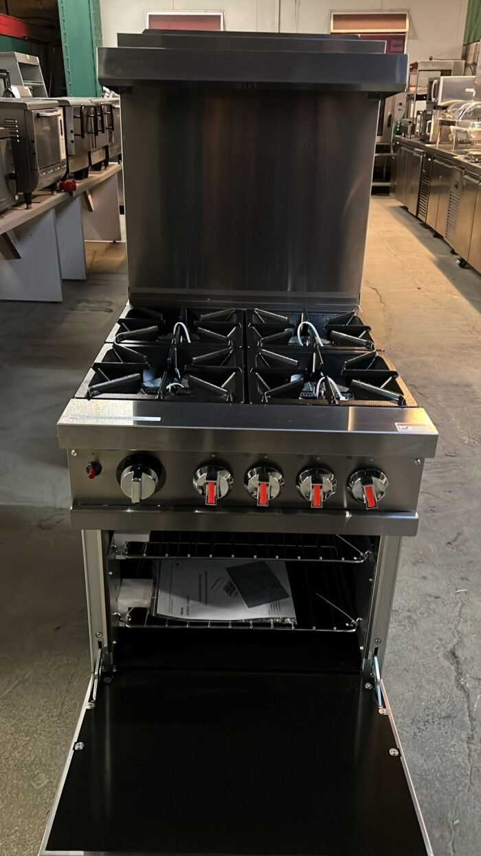 Natural Gas 4 Burners Cooker with Oven - Image 4
