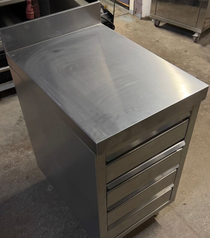 Stainless Steel Table - Four Drawrs - Image 3