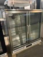 Commercial low height double hinged door Drinks fridge - Image 3