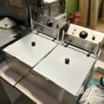 Twin tank 2 x 9 litre commercial electric fryer