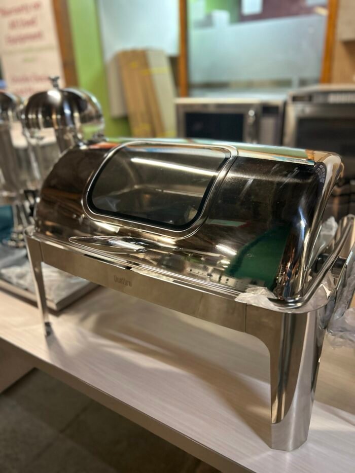 Chafing Dish - Roll top Glass window  9 litre - Image 4