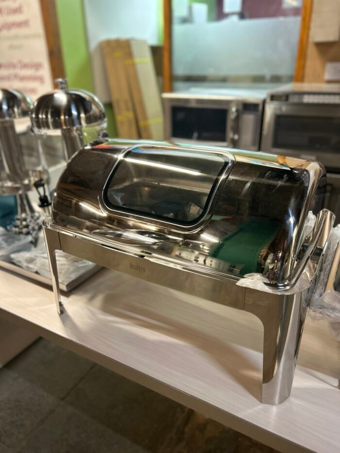 Chafing Dish - Roll top Glass window  9 litre - Image 3