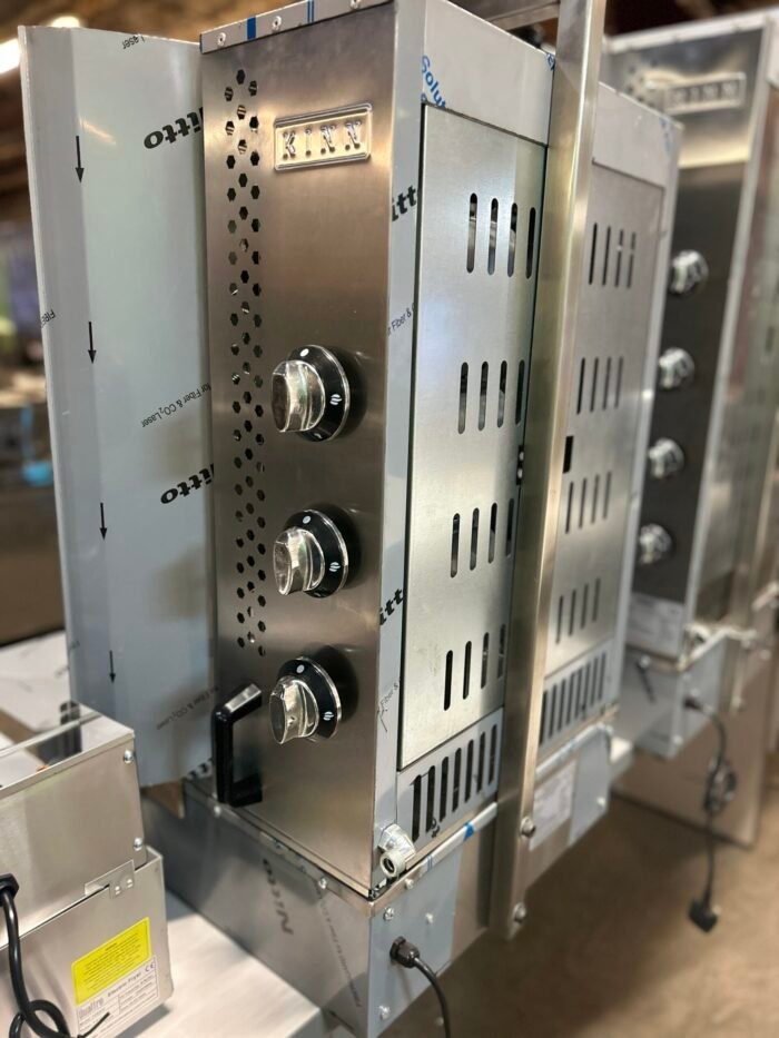 3 burner Gas Kebab Grill - Image 4