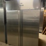 Stainless steel double freezer
