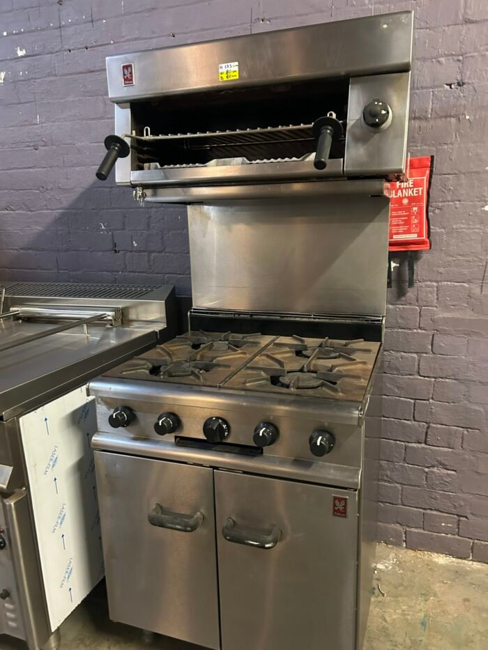 Falcon 4 Hob cooker with Salamander - Image 4