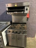 Falcon 4 Hob cooker with Salamander - Image 2