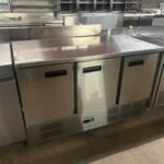 3 door countertop Fridge