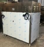 Electric steel Griddle with Two Burners & Stainless Steel Shelves - Image 3