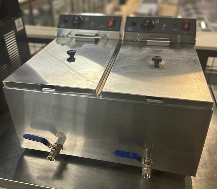 17 Litre Double Electric Chip Fryer - Image 3