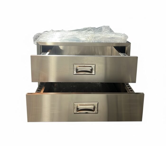 Electric Food Warmer Cabinet with Drawers - Image 3