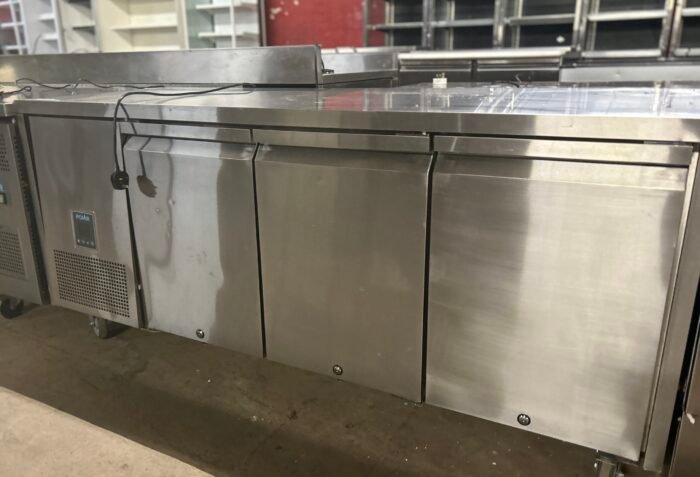 Polar 3 Door Prep Freezer - Image 2