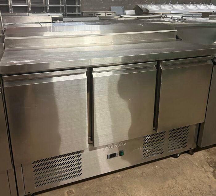 3 Door Preparation Table/Fridge - Image 4